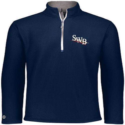 Scranton/Wilkes-Barre RailRiders Holloway Men's Invert Pullover 1/2 Zip Navy