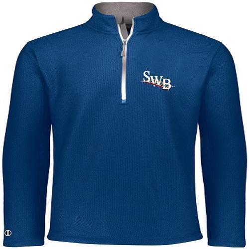 Scranton/Wilkes-Barre RailRiders Holloway Men's Invert 1/2 Zip Pullover Royal Blue