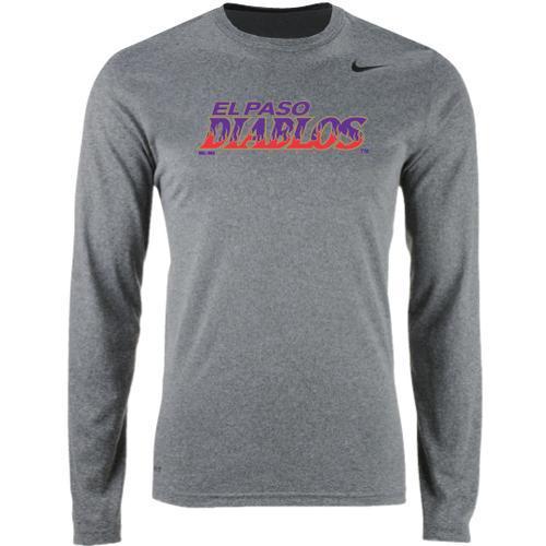 El Paso Chihuahuas NIKE- LEGEND L/S DIABLOS TEE