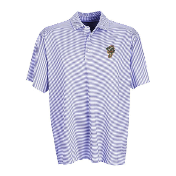 Vansport Pro Tonal Micro-Stripe Polo - Purple