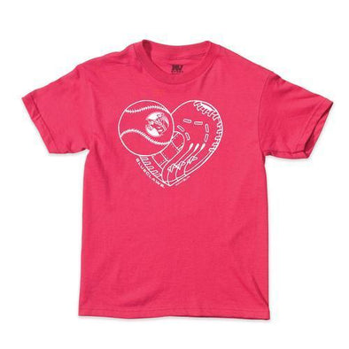 Lakewood BlueClaws Youth Heart Tee