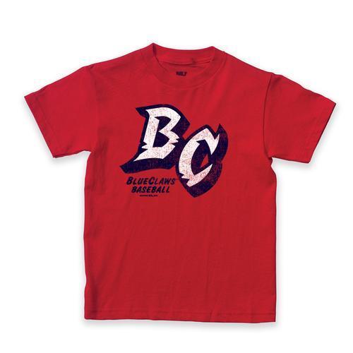 Lakewood BlueClaws Youth BC Classic Tee