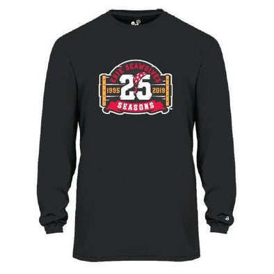 Erie SeaWolves ND 25 Seasons Badger L/S