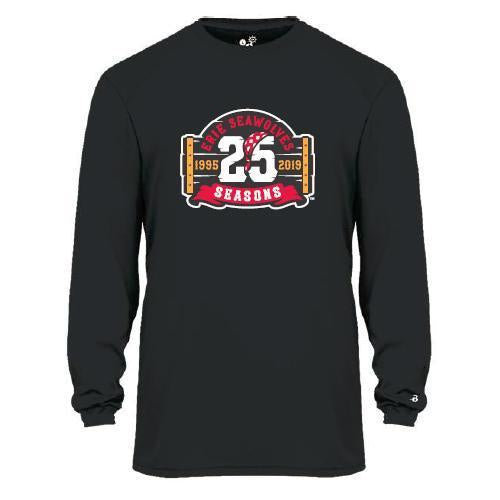 Erie SeaWolves ND 25 Seasons Badger L/S