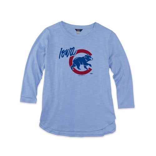 Iowa Cubs Women's Rose Tee