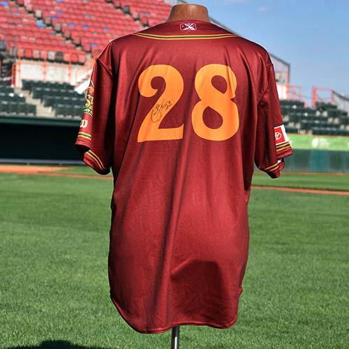 Cameron Seitzer AUTOGRAPHED 2019 Pioneer League All-Star Jersey / #28 / Great Falls Voyagers