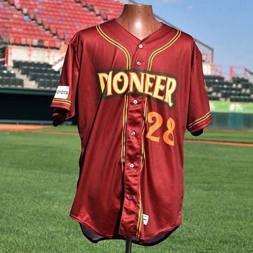 Cameron Seitzer AUTOGRAPHED 2019 Pioneer League All-Star Jersey / #28 / Great Falls Voyagers