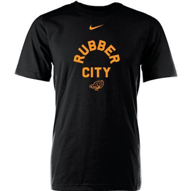 Youth Nike Rubber City Tee Black