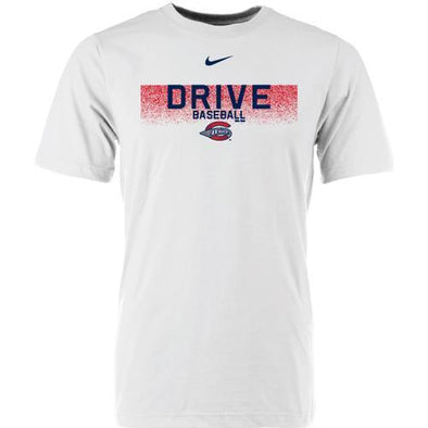 Greenville Drive Nike White Drive in red fade out Tee
