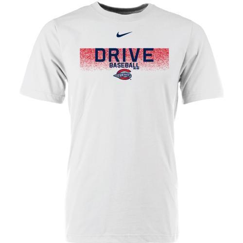 Greenville Drive Nike White Drive in red fade out Tee