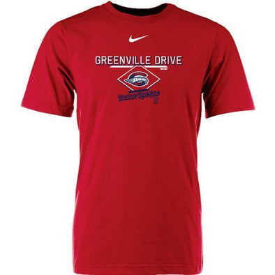 Greenville Drive Nike Youth Red Affiliate Tee
