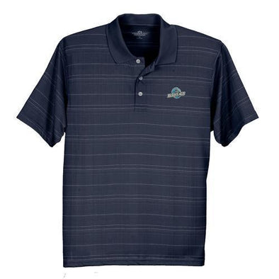 Lakewood BlueClaws Striped Navy Polo