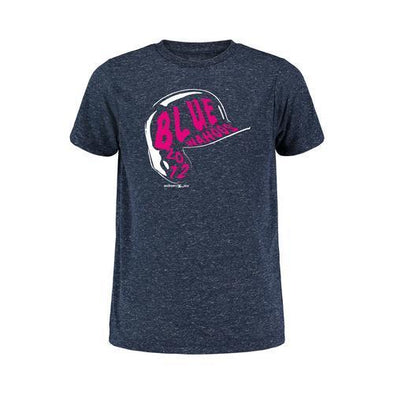 Pensacola Blue Wahoos MV Sport Youth Arlo Fleck Tee Navy
