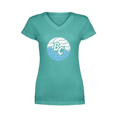 Lakewood BlueClaws Women's Wave V-Neck