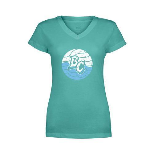 Lakewood BlueClaws Women's Wave V-Neck