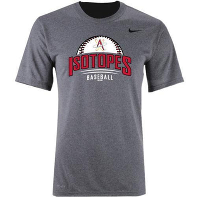 Albuquerque Isotopes Tee-Yth Legend Gray 201