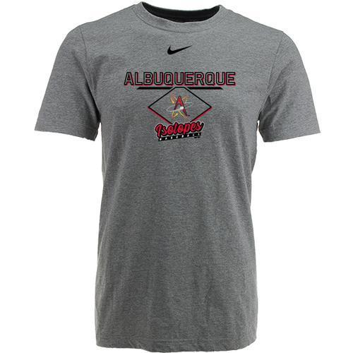 Albuquerque Isotopes Tee-Yth Core Gray 269