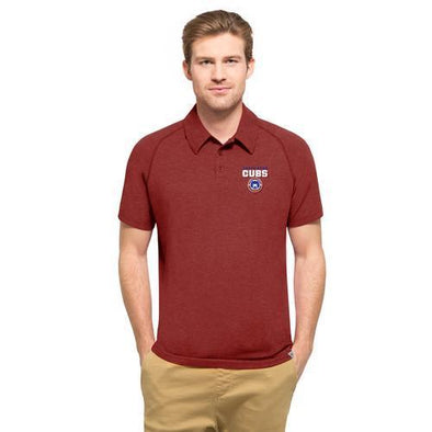 47 Brand South Bend Cubs Men's Red Forward Polo