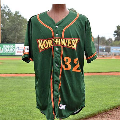 Deyni Olivero AUTOGRAPHED 2019 Northwest League All-Star Jersey / #32 / Hillsboro Hops