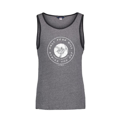 Men's Ringer Tank, Gray/Navy