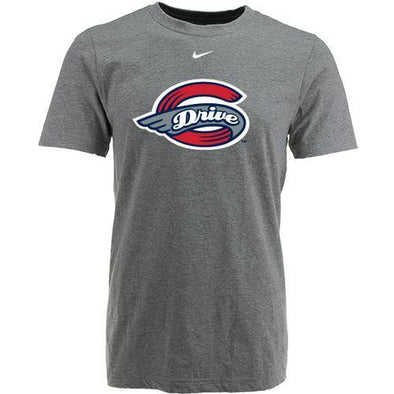 Greenville Drive Nike Grey Youth Primary Logo Tee