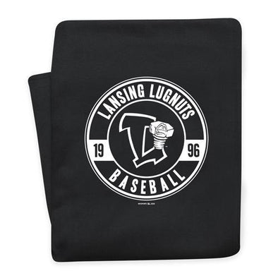 Lansing Lugnuts Throw Blanket