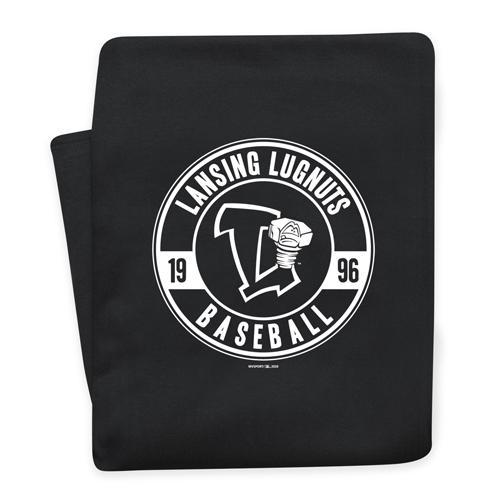Lansing Lugnuts Throw Blanket