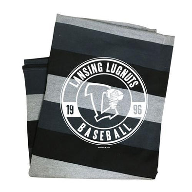Lansing Lugnuts Throw Blanket