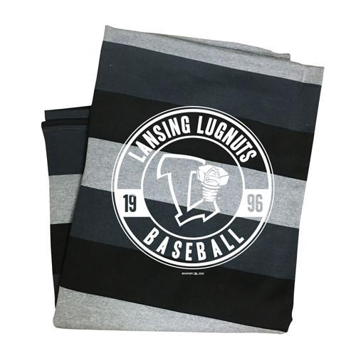 Lansing Lugnuts Throw Blanket