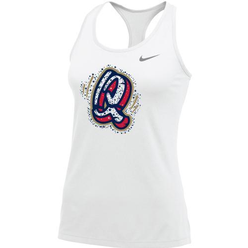 Rancho Cucamonga Quakes Women's Stars in Q Nike Tank - White