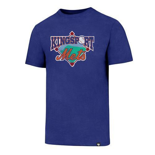 Kingsport Mets '47 Brand Blue T-Shirt