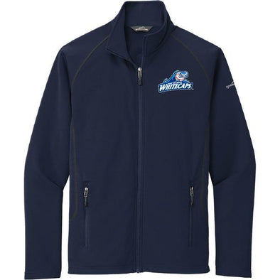 West Michigan Whitecaps Smooth Fleece Base Layer Full Zip Jacket