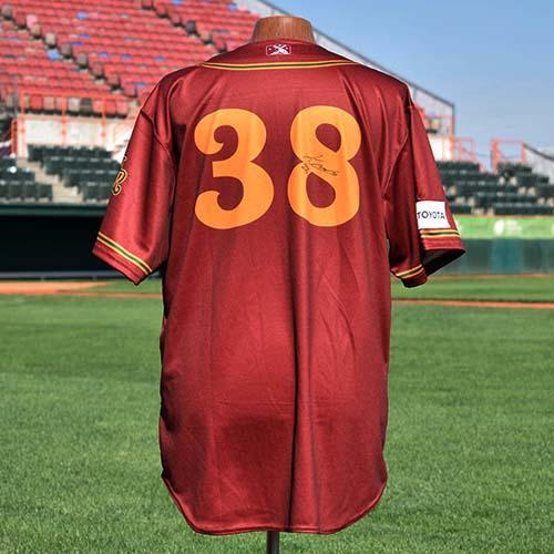 Kevin Malisheski AUTOGRAPHED 2019 Pioneer League All-Star Jersey / #38 / Ogden Raptors