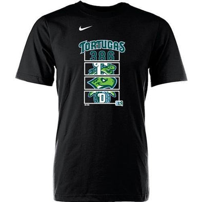 DAYTONA TORTUGAS NIKE BLACK 386 LOGO TEE