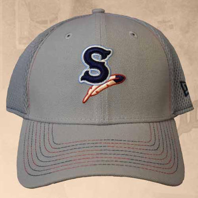 Spokane Indians 3930 Neo Stitcher Grey Cap