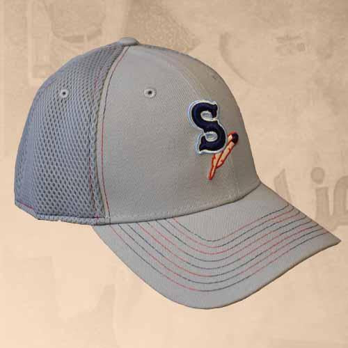 Spokane Indians 3930 Neo Stitcher Grey Cap