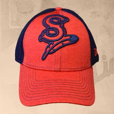 Spokane Indians 3930 Tonal Shade Neo Red w/Navy Cap