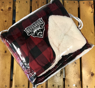 Hudson Valley Renegades Home (MV Sport)-Buffalo Red Plaid Blanket