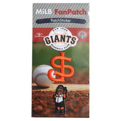 San Jose Giants 3-pk Mini Patch Stickers