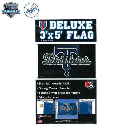 Tulsa Drillers Flag 3' x 5'