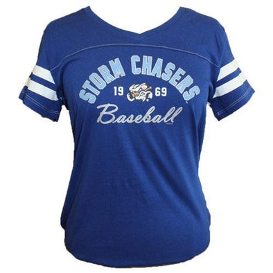 Omaha Storm Chasers Storm Chasers Women's '47 Vortex Dinger V-Tee