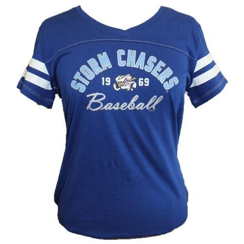 Omaha Storm Chasers Storm Chasers Women's '47 Vortex Dinger V-Tee