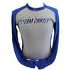 Omaha Storm Chasers Men's Nike Royal/Grey L/S Tee Game Top