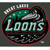 Great Lakes Loons Green Primary Tee-Youth