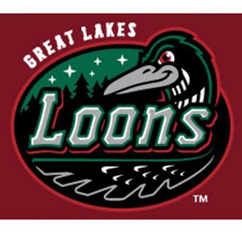 Great Lakes Loons Red Primary Tee-Youth