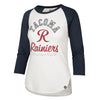 Tacoma Rainiers Navy '47 Women's Splitter Raglan