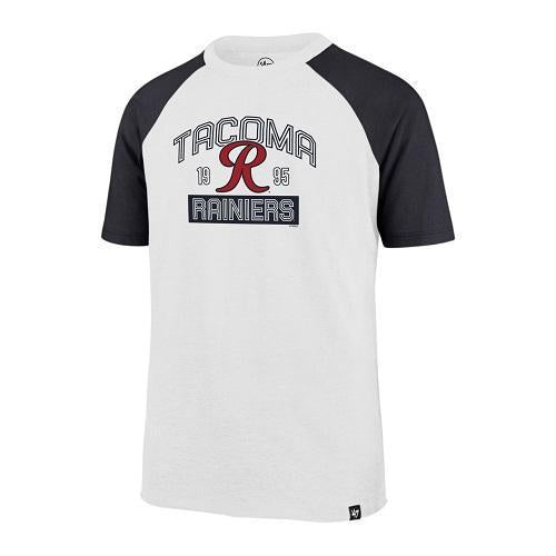 Tacoma Rainiers Navy '47 Youth Raglan