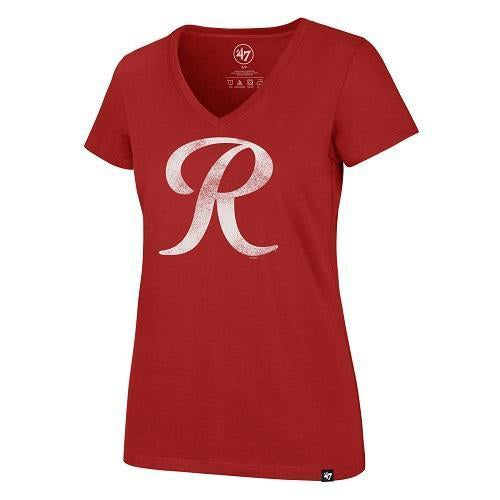 Tacoma Rainiers Red '47 Women's R V-Neck