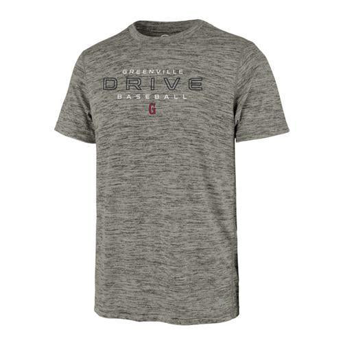 Greenville Drive 47 Brand Dri Fit Lt Gray DRIVE Tee