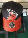 Delmarva Shorebirds Adjustable Oversized Bird Cap Black/Orange